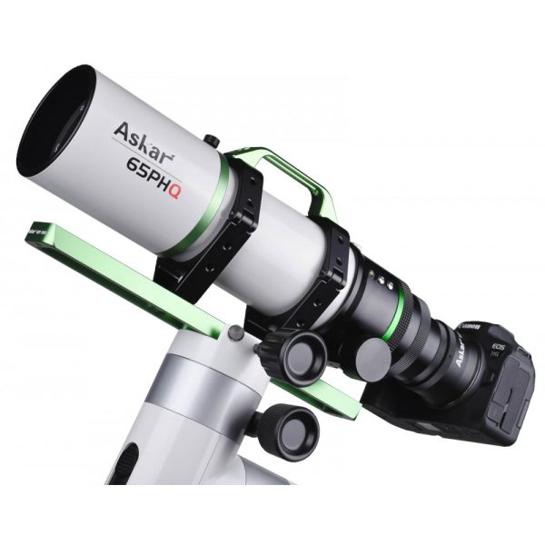 Astrógrafo de campo plano quintuplete Askar 65PHQ de 65 mm f/6.4 n.º 65PHQ